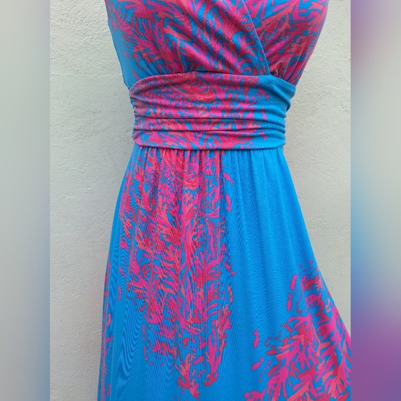 Lily Pulitzer Moana Maxi Wrap Dress - Picture 5 of 13